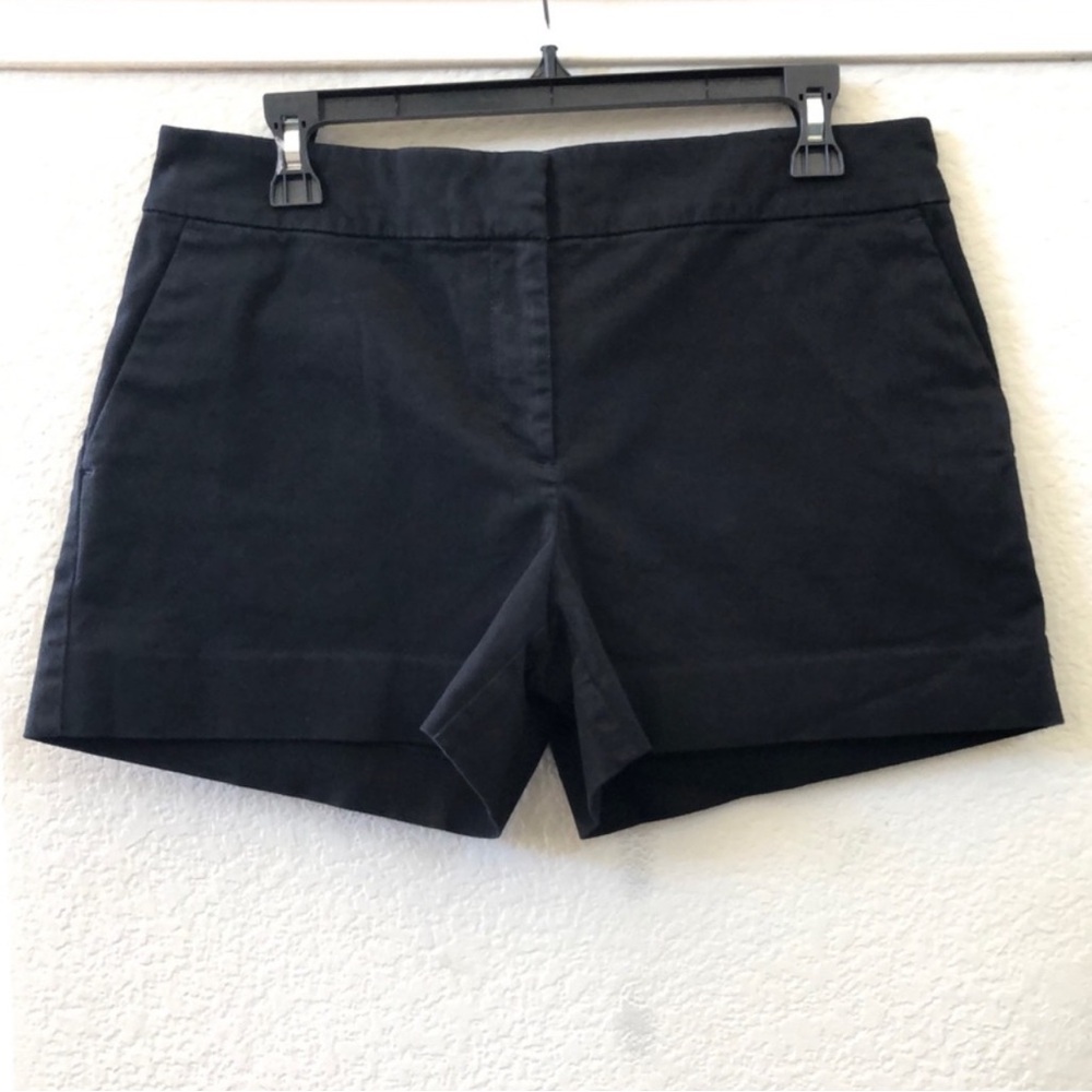 LOFT The Riviera Black Chino Shorts size 6